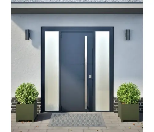 Dārza Puķu Kastes, 2 Gab., Olīvu Zaļas, 40X40X40 Cm, Tērauds Vidaxl