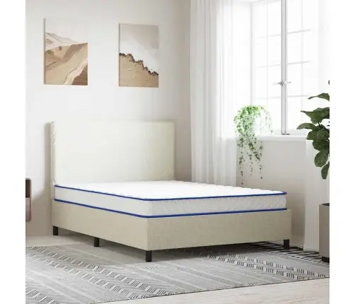 Atmiņas Efekta Putu Matracis, Balts, 140X190X17 Cm, Mīksts Vidaxl