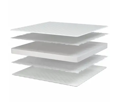 Mäluvahust Madrats Valge 200X200X17 Cm Pehme Mäluvahust Madrats Valge 200X200X17 Cm Pehme