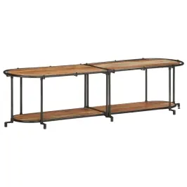 Tv Skapītis, 160X42X40 Cm, Akācijas Masīvkoks Vidaxl