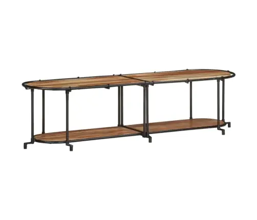 Tv Skapītis, 160X42X40 Cm, Akācijas Masīvkoks Vidaxl