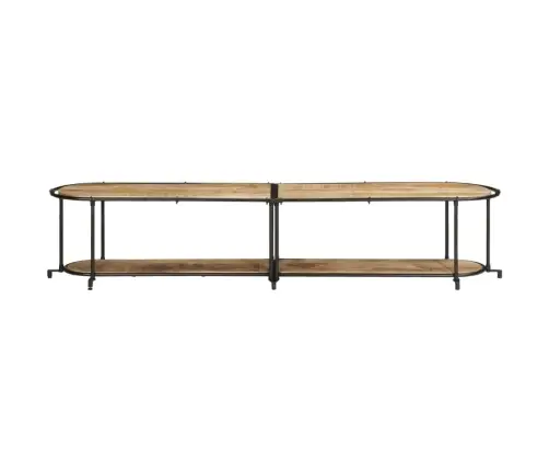 Televizoriaus Spintelė, 200X42X40cm Mango Medienos Masyvas