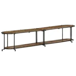Tv Skapītis, 200X42X40 Cm, Pārstrādāts Masīvkoks Vidaxl
