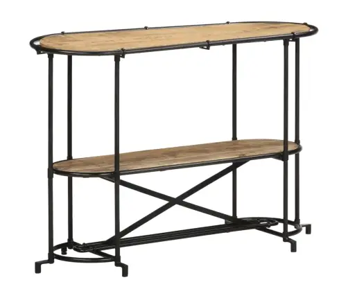 Konsoles Galdiņš, 110X42X76 Cm, Mango Masīvkoks Vidaxl