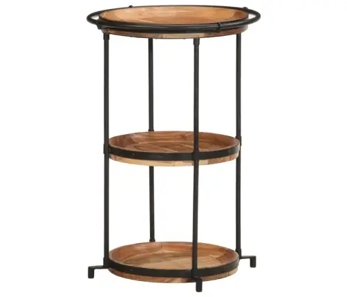 Galdiņš, Ø55X83 Cm, Akācijas Masīvkoks Vidaxl