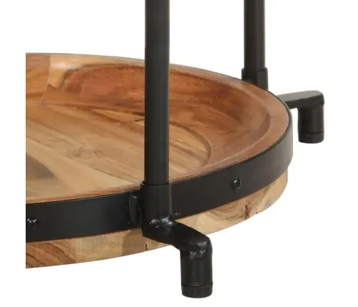 Galdiņš, Ø55X83 Cm, Akācijas Masīvkoks Vidaxl