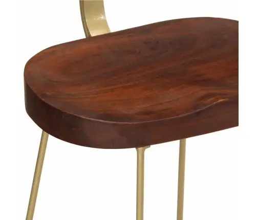 Baro Taburetės, 2Vnt., 49X43X79 cm Medžio Masyvo Mango Baro Taburetės, 2Vnt., 49X43X79 cm Medžio Masyvo Mango