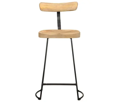 Bāra Krēsli, 2 Gab., 49X43X88 Cm, Mango Masīvkoks Vidaxl