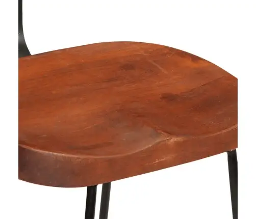 Bāra Krēsli, 2 Gab., 49X43X88 Cm, Mango Masīvkoks Vidaxl