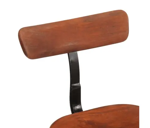 Bāra Krēsli, 2 Gab., 49X43X79 Cm, Mango Masīvkoks Vidaxl