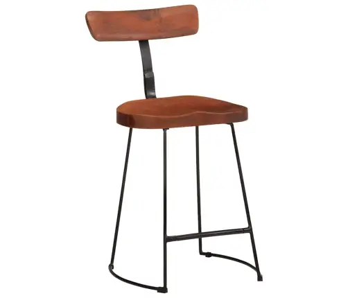 Bāra Krēsli, 2 Gab., 49X43X79 Cm, Mango Masīvkoks Vidaxl