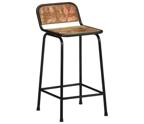 Bāra Krēsli, 4 Gab., 46X35,5X80 Cm, Pārstrādāts Masīvkoks Vidaxl