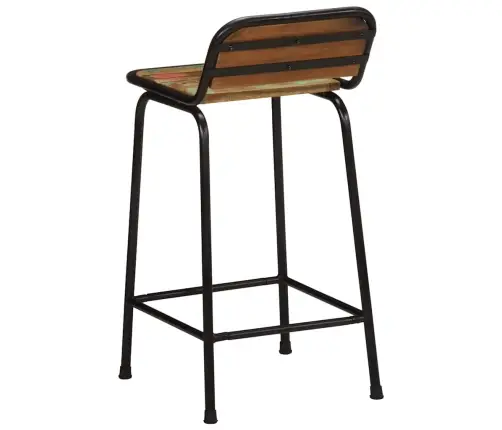 Bāra Krēsli, 4 Gab., 46X35,5X80 Cm, Pārstrādāts Masīvkoks Vidaxl