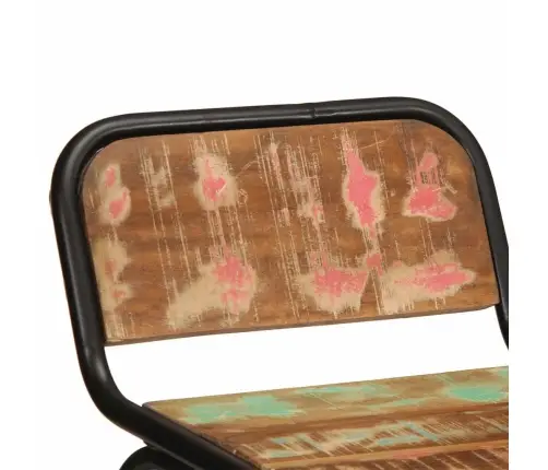 Bāra Krēsli, 4 Gab., 46X35,5X80 Cm, Pārstrādāts Masīvkoks Vidaxl