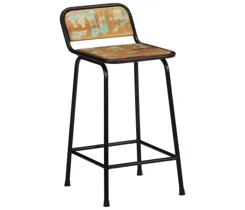 Bāra Krēsli, 4 Gab., 46X35,5X80 Cm, Pārstrādāts Masīvkoks Vidaxl