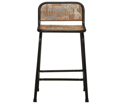 Baro Taburetės, 4Vnt., 46X35,5X70 cm Perdirbtos Medienos