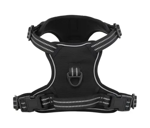 Diržai Šunims Su Atspindinčiomis Juostelėmis, Juodi, S