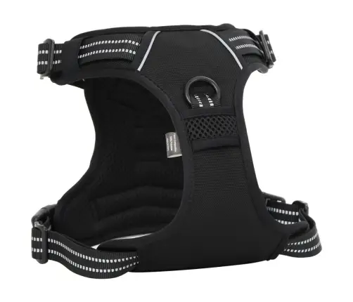 Diržai Šunims Su Atspindinčiomis Juostelėmis, Juodi, S