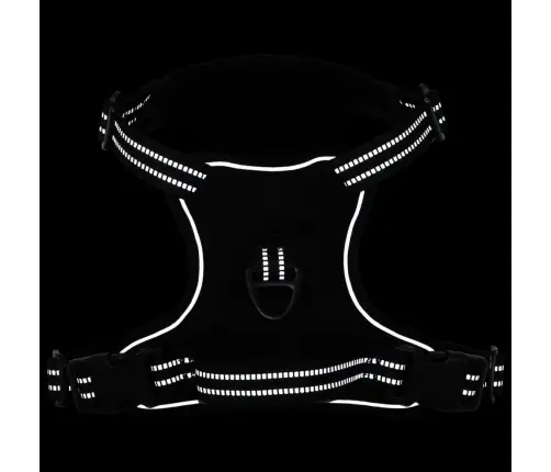 Diržai Šunims Su Atspindinčiomis Juostelėmis, Juodi, M