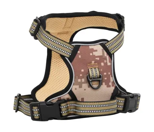 Šunų Petnešos Su Šviesą Atspindinčiomis Juostelėmis, Rudas, L