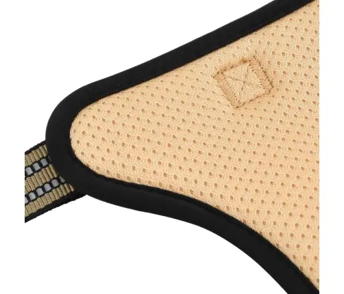 Šunų Petnešos Su Šviesą Atspindinčiomis Juostelėmis, Rudas, L