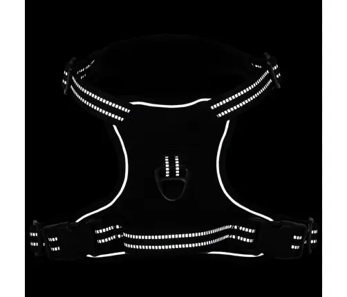 Diržai Šunims Su Atspindinčiomis Juostelėmis, Juodi, Xl