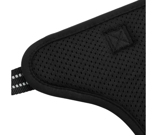 Diržai Šunims Su Atspindinčiomis Juostelėmis, Juodi, Xl