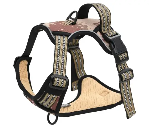 Koera Traksid Rihma Ja Kaelarihmaga, Reguleeritav, Pruun M