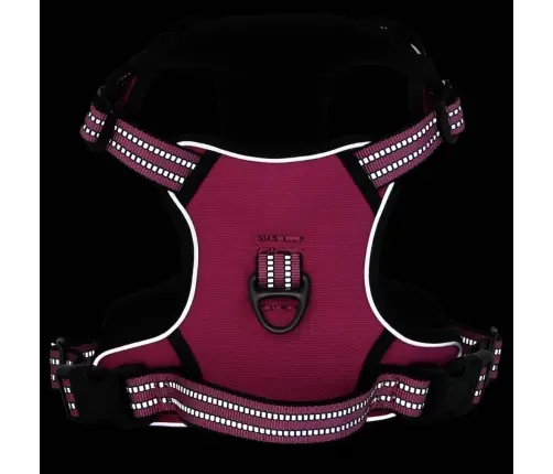 Koera Traksid Rihma Ja Kaelarihmaga, Reguleeritav, Roosa M