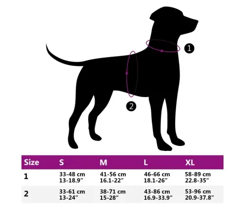 Koera Traksid Rihma Ja Kaelarihmaga, Reguleeritav, Must L