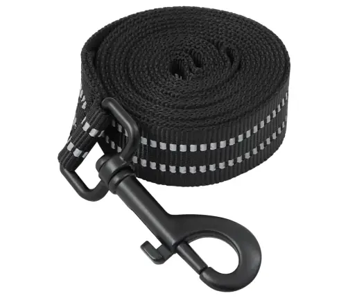 Koera Traksid Rihma Ja Kaelarihmaga, Reguleeritav, Must L