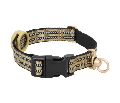 Suņu Siksnas Ar Pavadu Un Kakla Siksnu, Regulējamas, Brūnas, L Vidaxl