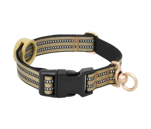 Suņu Siksnas Ar Pavadu Un Kakla Siksnu, Regulējamas, Brūnas, Xl Vidaxl