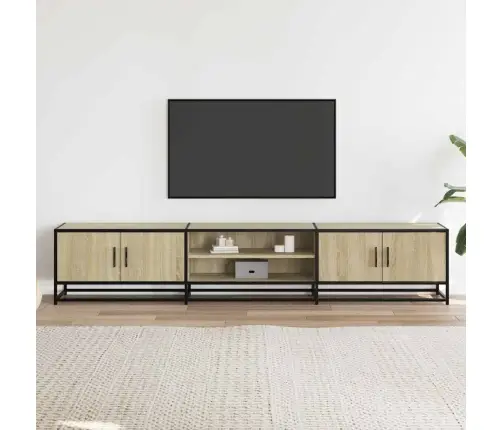 Tv Skapītis, Ozolkoka Krāsa, 210X35X41 Cm, Inženierijas Koks Vidaxl Tv Skapītis, Ozolkoka Krāsa, 210X35X41 Cm, Inženierijas Koks Vidaxl