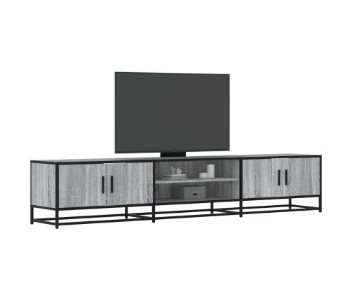 Tv Skapītis, Pelēka Ozolkoka, 210X35X41 Cm, Inženierijas Koks Vidaxl