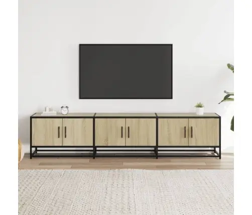 Tv Skapītis, Ozolkoka Krāsa, 180X35X41 Cm, Konstruēts Koks Vidaxl