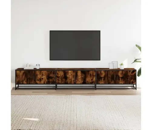 Tv Skapītis, Ozolkoka Krāsā, 240X35X41 Cm, Inženierijas Koks Vidaxl