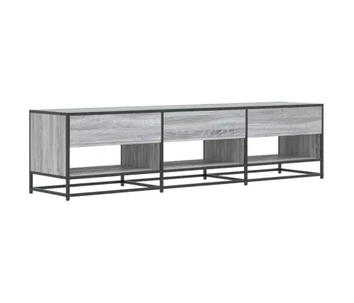 Tv Skapītis, Pelēka Koka, 180X40X46 Cm, Inženierijas Koks Vidaxl Tv Skapītis, Pelēka Koka, 180X40X46 Cm, Inženierijas Koks Vidaxl