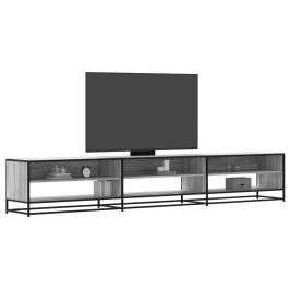 Tv Skapītis, Pelēka Ozola Krāsa, 270X40X46Cm, Inženierijas Koks Vidaxl
