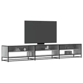 Tv Skapītis, Pelēka Ozola Krāsa, 270X40X46Cm, Inženierijas Koks Vidaxl