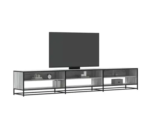 Tv Skapītis, Pelēka Ozola Krāsa, 270X40X46Cm, Inženierijas Koks Vidaxl