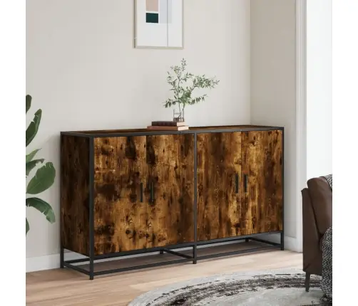 Kumode, Ozolkoka Krāsa, 134X35X76 Cm, Inženierijas Koks Vidaxl Kumode, Ozolkoka Krāsa, 134X35X76 Cm, Inženierijas Koks Vidaxl