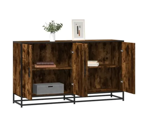 Kumode, Ozolkoka Krāsa, 134X35X76 Cm, Inženierijas Koks Vidaxl Kumode, Ozolkoka Krāsa, 134X35X76 Cm, Inženierijas Koks Vidaxl