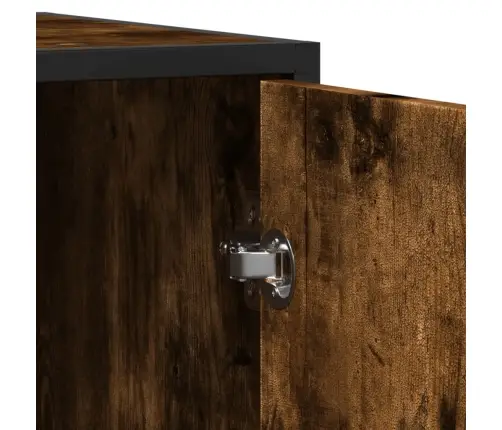 Kumode, Ozolkoka Krāsa, 92X35X76 Cm, Inženierijas Koks Vidaxl