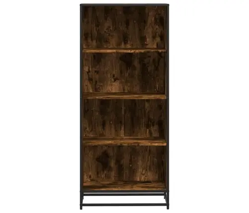 Grāmatu Plaukts, Ozola Krāsa, 60X35X139 Cm, Inženierijas Koks Vidaxl