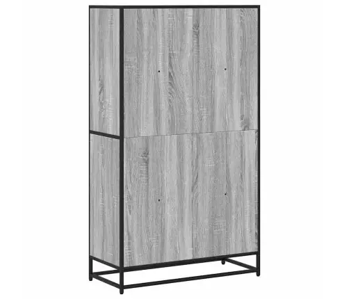 Raamatualus, Hall Sonoma Tamm, 80,5X35X139 cm Tehispuit