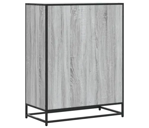 Jalatsikapp, Hall Sonoma Tamm, 75X38X97,5 cm Tehispuit