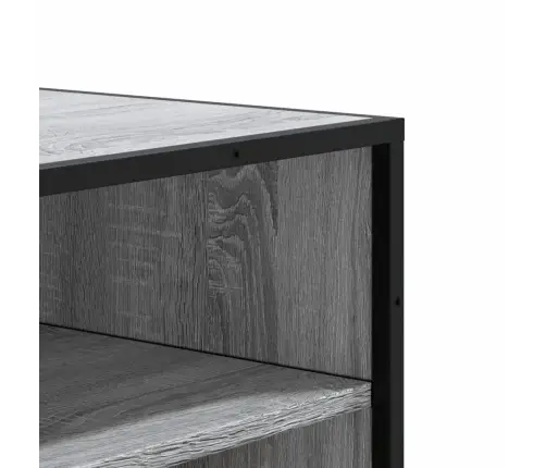 Jalatsikapp, Hall Sonoma Tamm, 75X38X97,5 cm Tehispuit