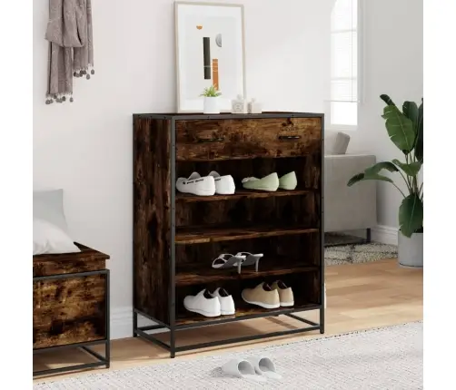 Jalatsikapp, Suitsutatud Tamm, 75X38X97,5 cm Tehispuit