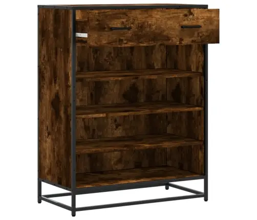 Jalatsikapp, Suitsutatud Tamm, 75X38X97,5 cm Tehispuit